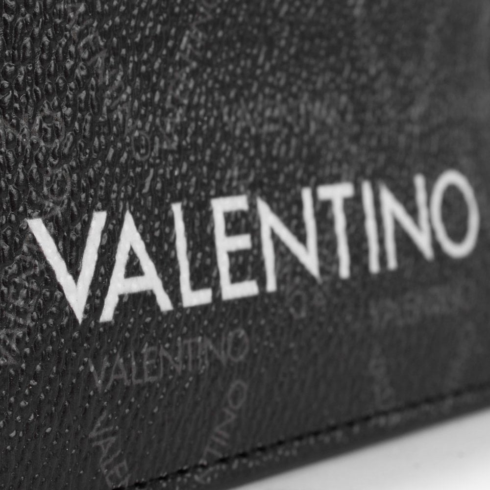 Liuto Black Multi Logo Card Case