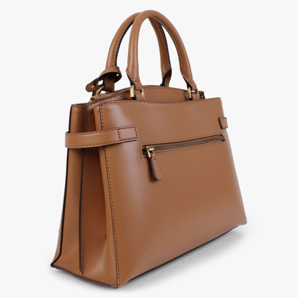 Zadie Cognac Girlfriend Satchel Bag