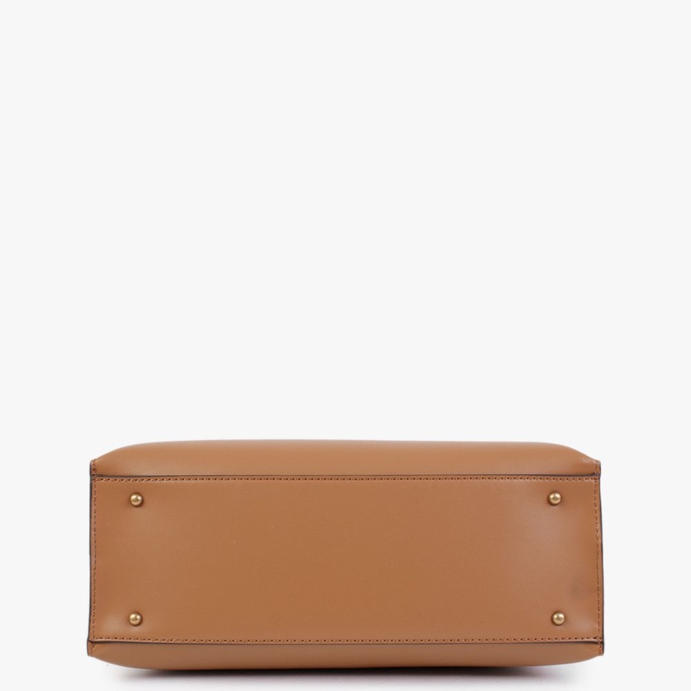 Zadie Cognac Girlfriend Satchel Bag