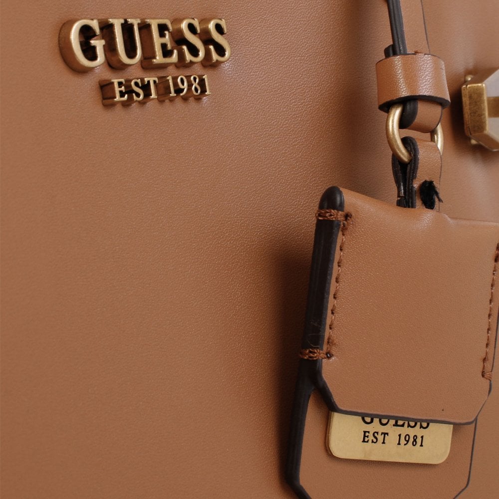 Zadie Cognac Girlfriend Satchel Bag