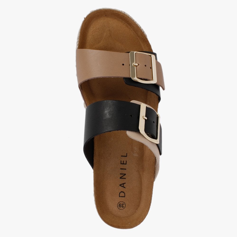 Irkan Multicoloured Leather Espadrille Mules