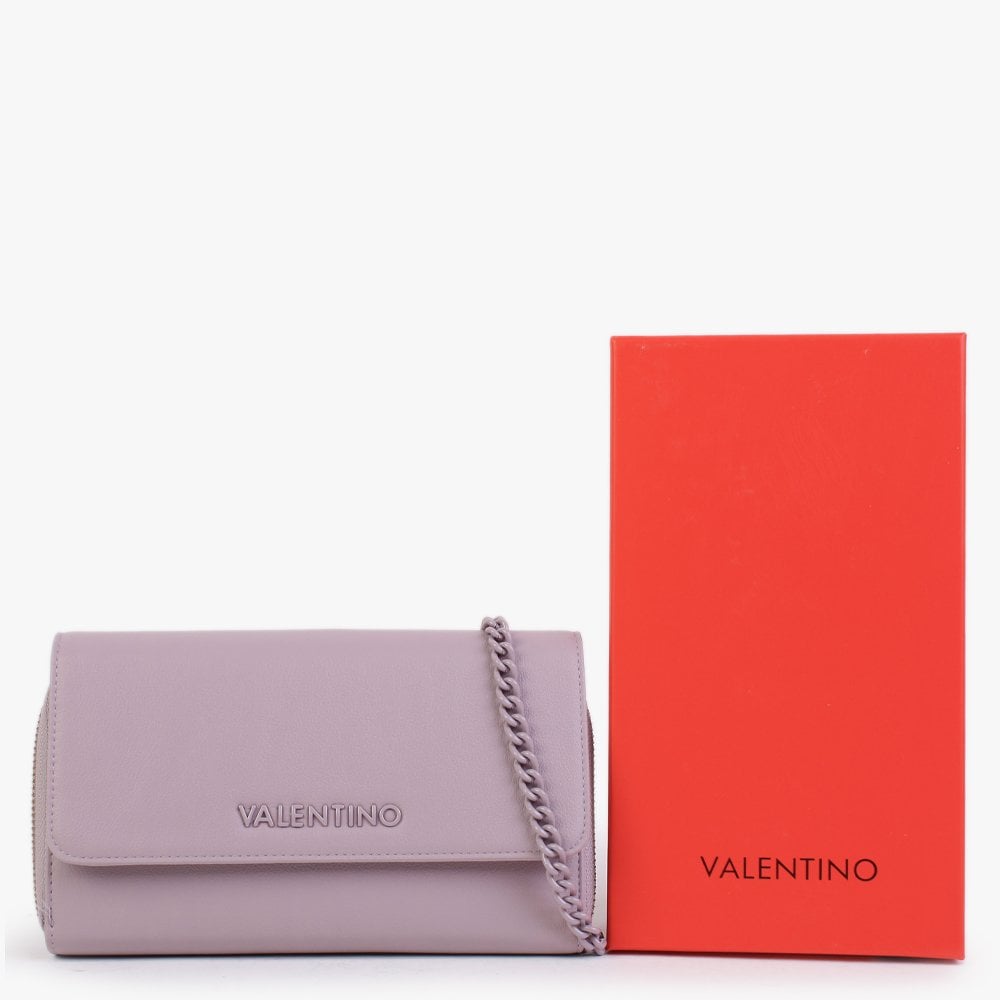 Cognac Lilla Wallet On A Chain