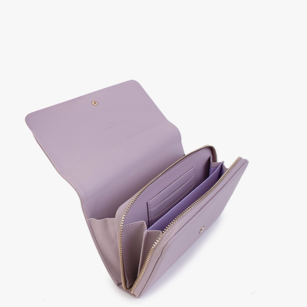 Cognac Lilla Wallet On A Chain