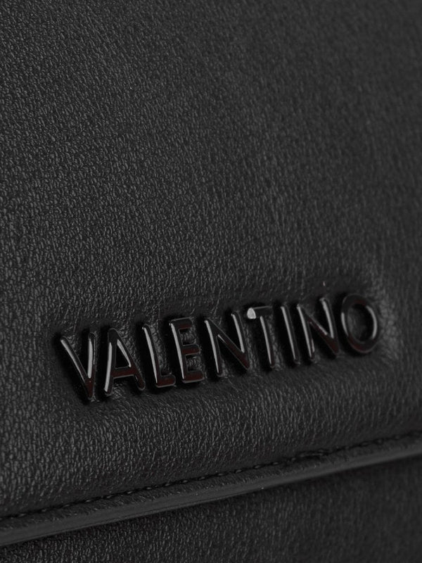 Cognac Black Wallet On A Chain