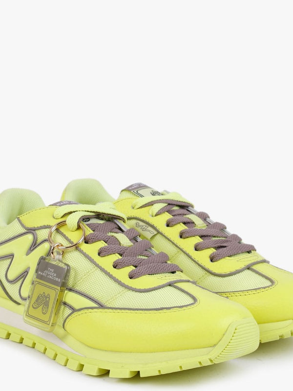 The Fluoro Jogger Yellow Trainers