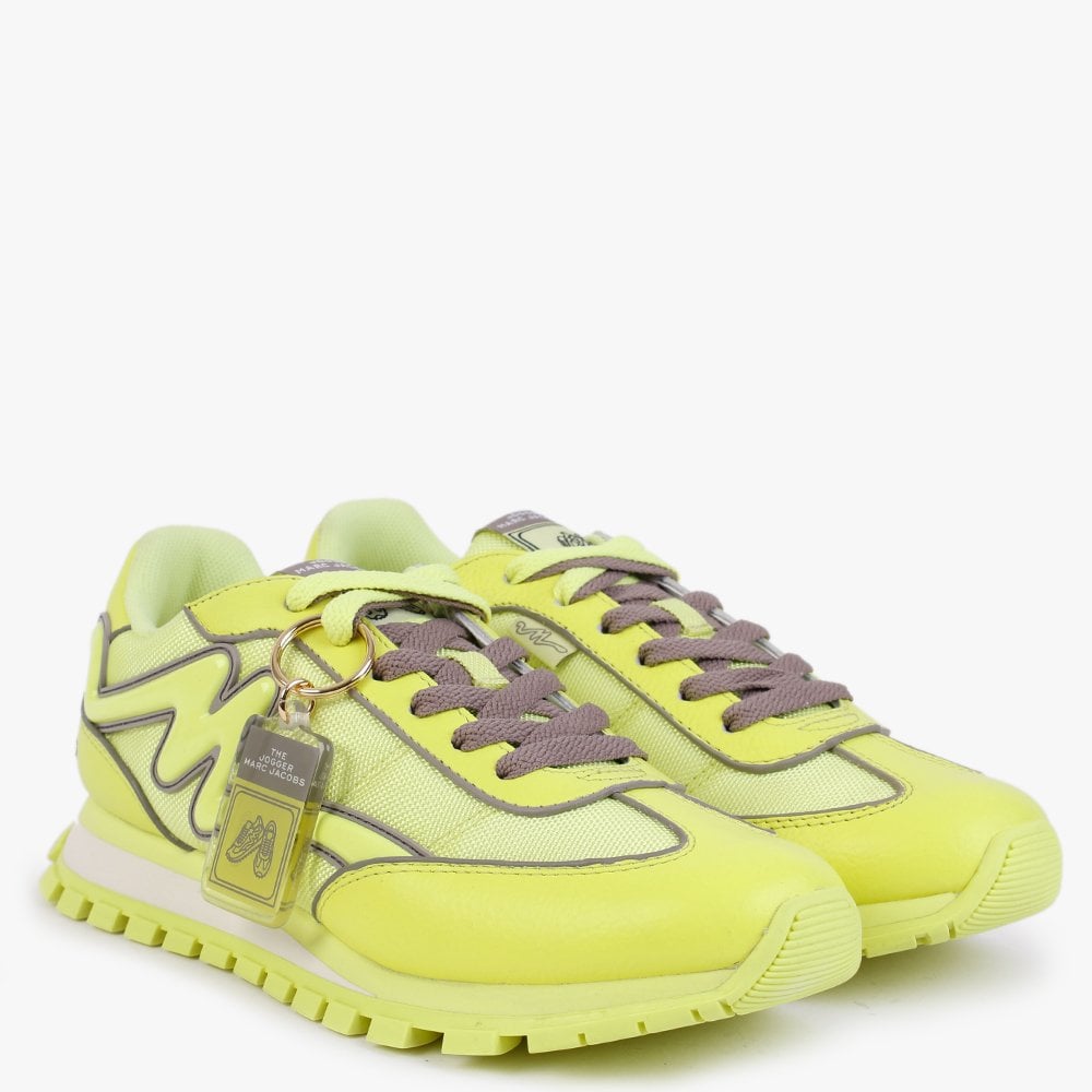 The Fluoro Jogger Yellow Trainers