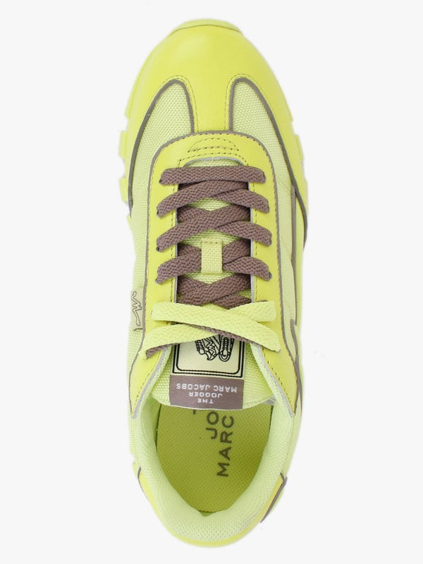 The Fluoro Jogger Yellow Trainers