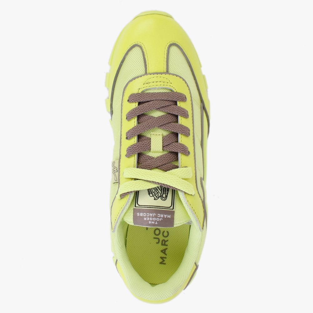 The Fluoro Jogger Yellow Trainers