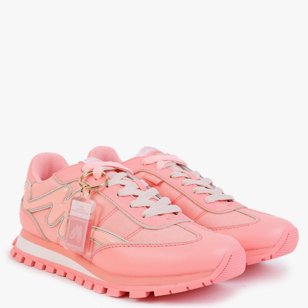The Fluoro Jogger Coral Trainers