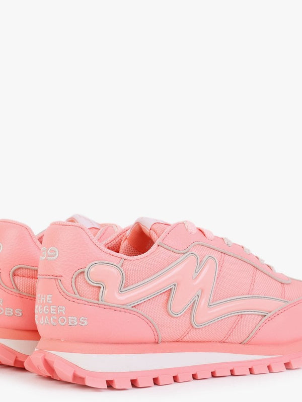 The Fluoro Jogger Coral Trainers