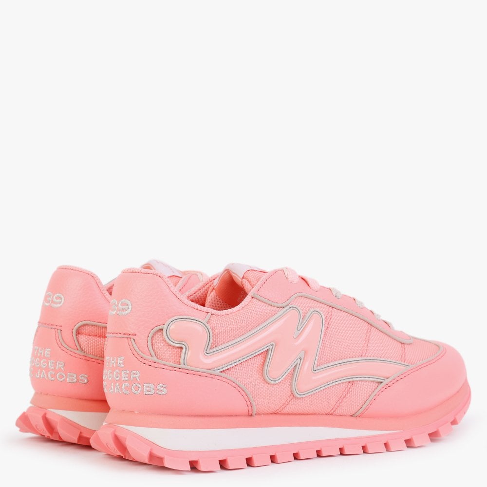 The Fluoro Jogger Coral Trainers
