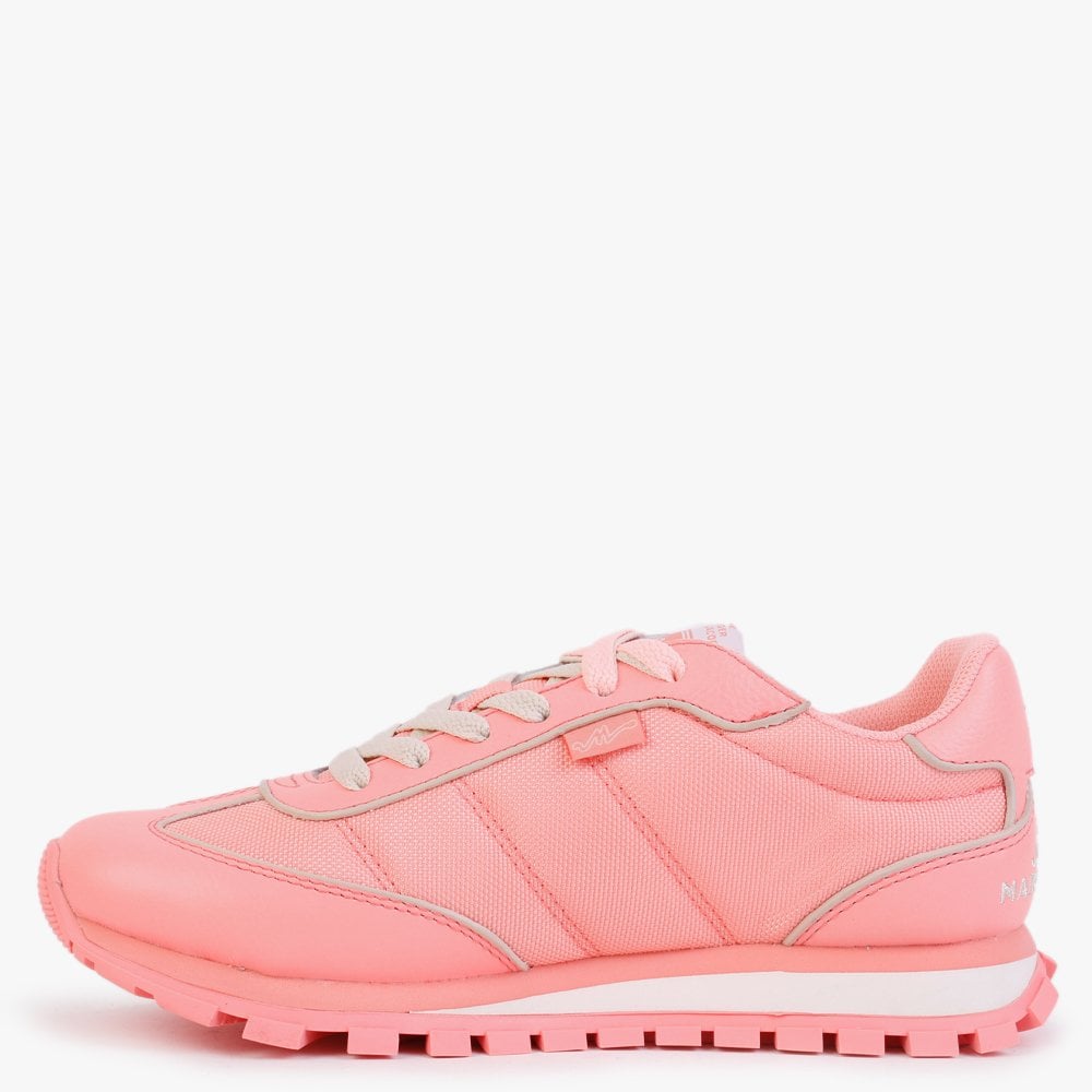 The Fluoro Jogger Coral Trainers