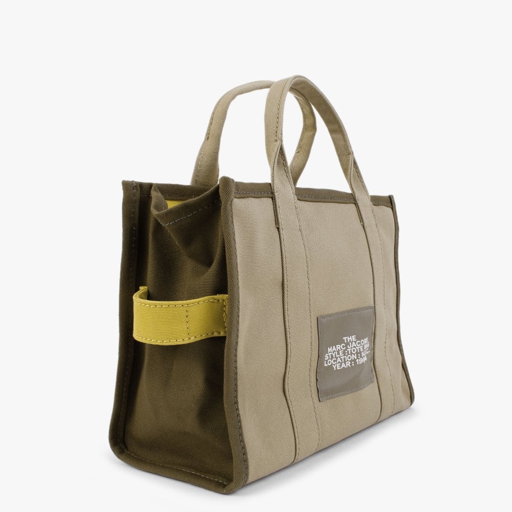 The Colorblock Medium Slate Green Multi Tote Bag