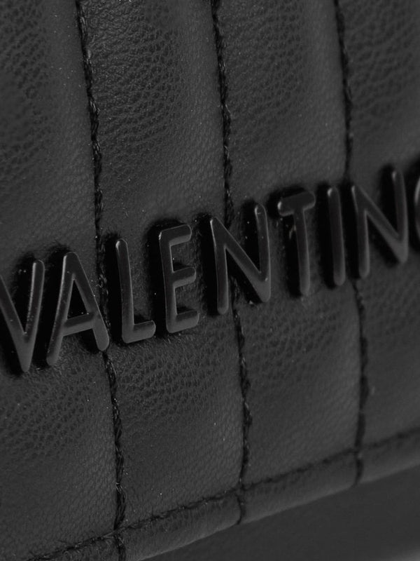Soda Black Quilted Wallet