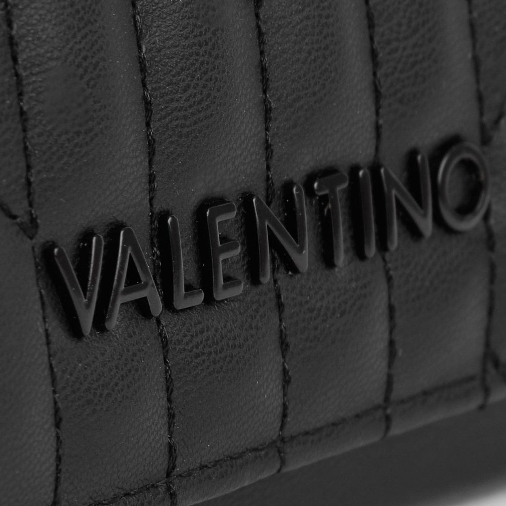 Soda Black Quilted Wallet