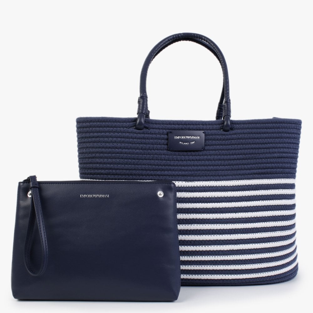 Amy Navy Cloud XL Shopper Bag