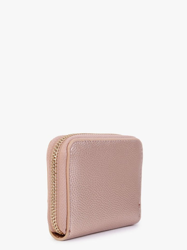 Divina Oro Rosa Pebbled Coin Purse
