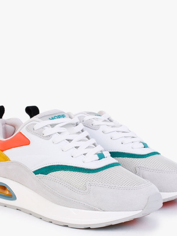 Skyline Shanghai Tower Multicoloured Suede Trainers