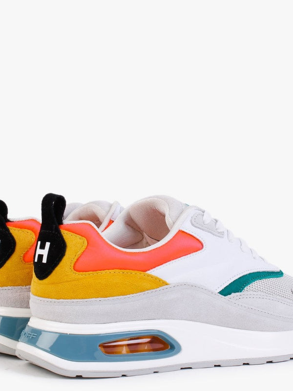 Skyline Shanghai Tower Multicoloured Suede Trainers