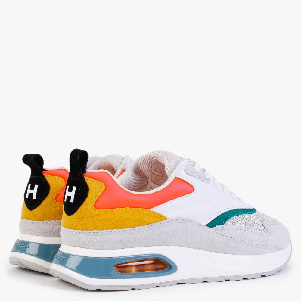Skyline Shanghai Tower Multicoloured Suede Trainers