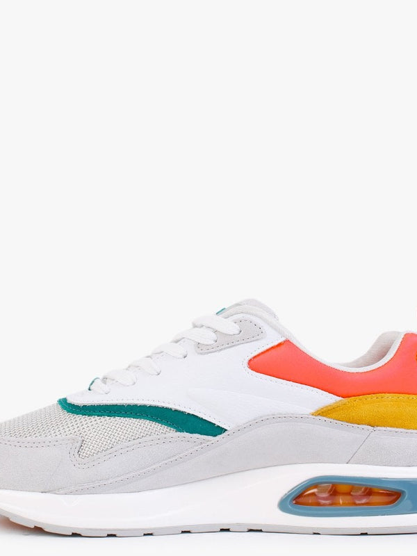 Skyline Shanghai Tower Multicoloured Suede Trainers