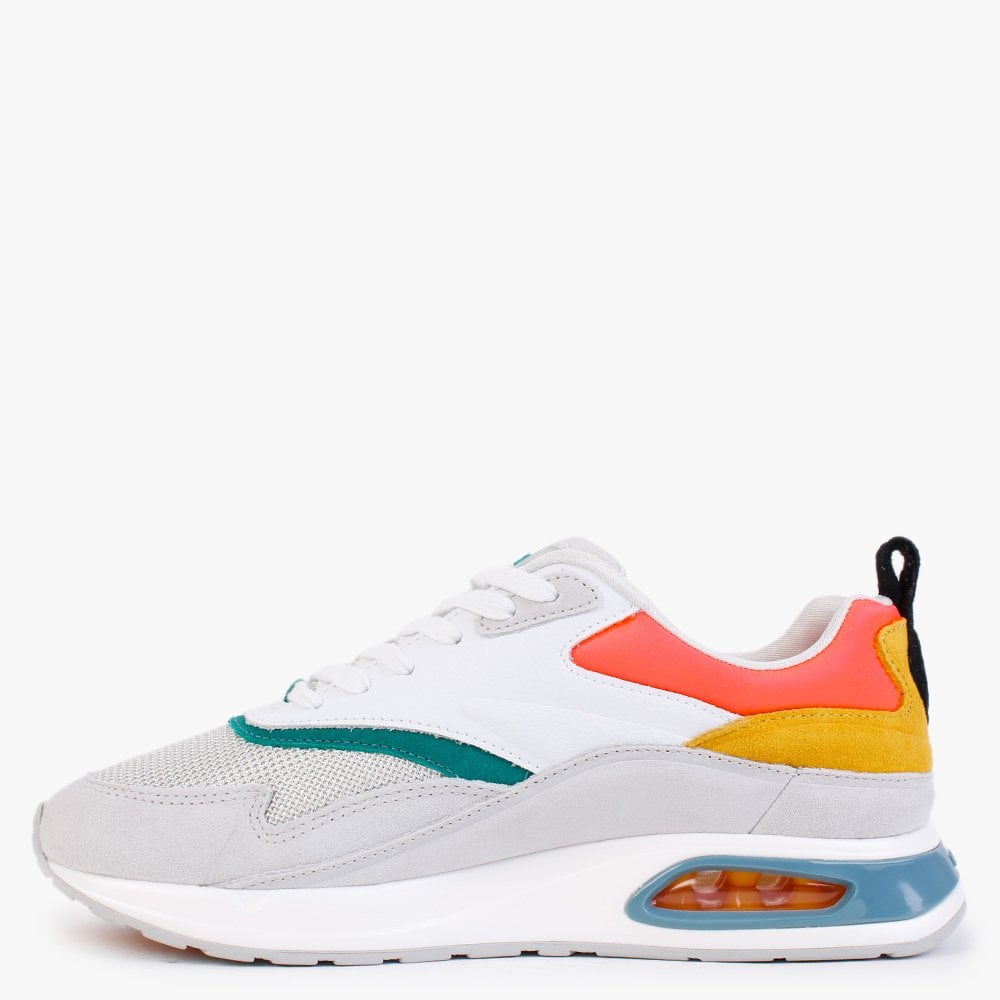Skyline Shanghai Tower Multicoloured Suede Trainers