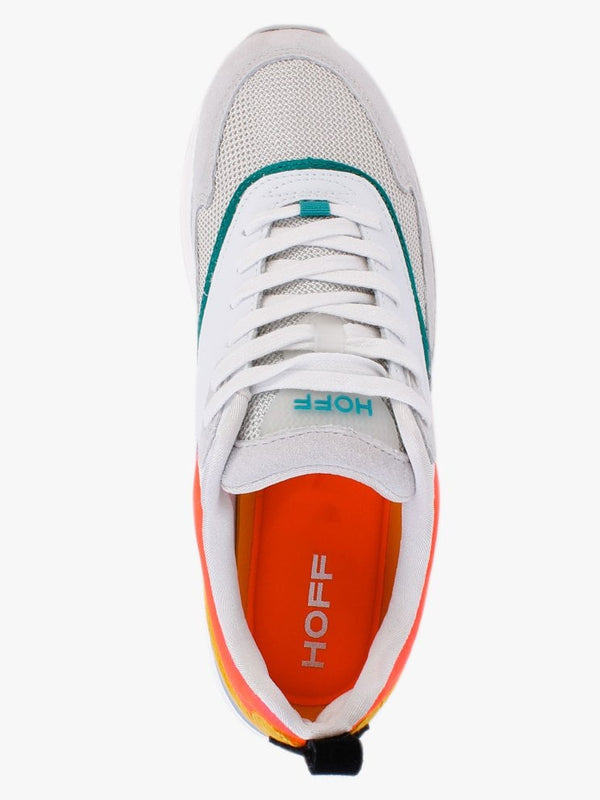Skyline Shanghai Tower Multicoloured Suede Trainers