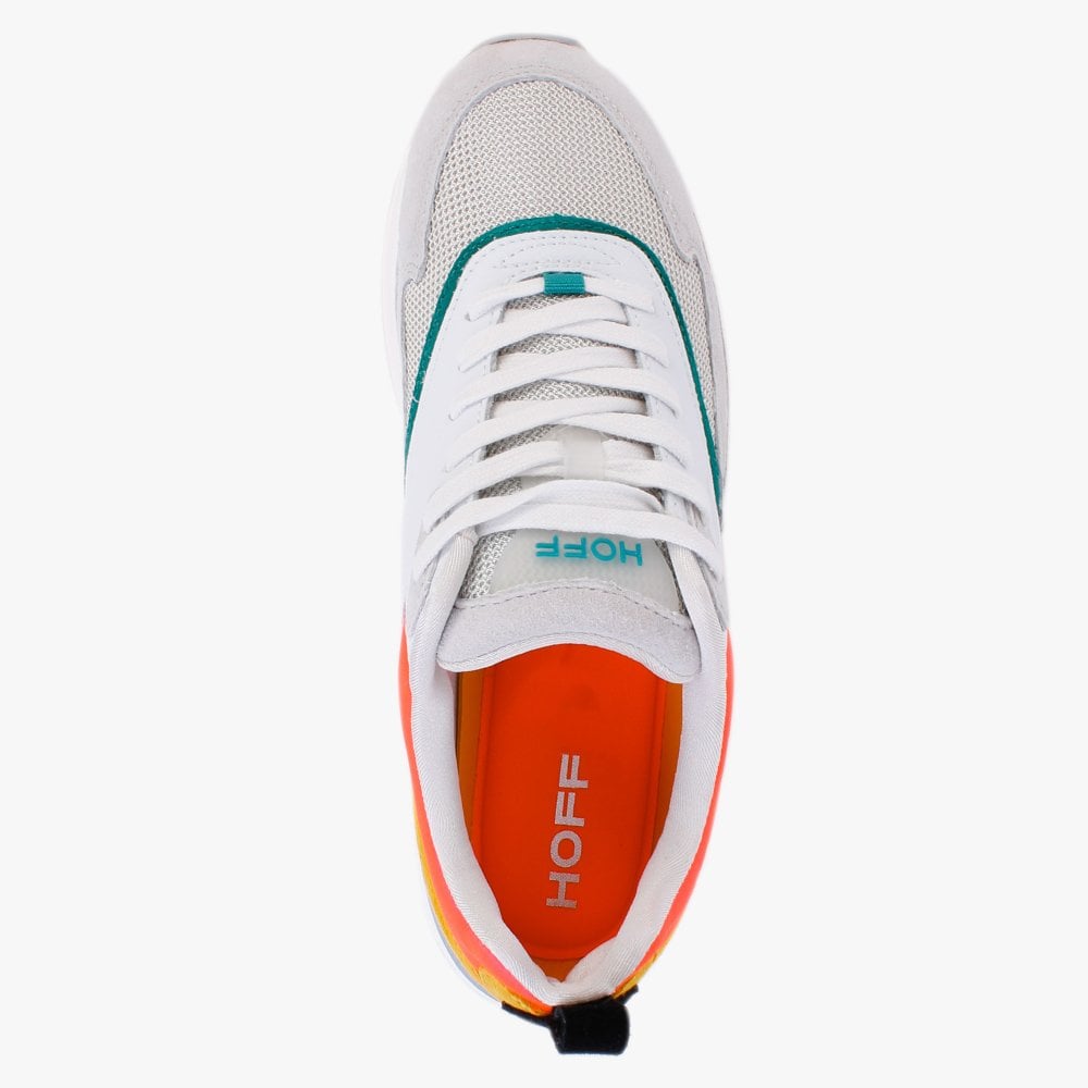 Skyline Shanghai Tower Multicoloured Suede Trainers