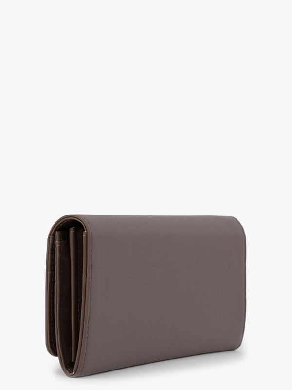 Olive Taupe Trifold Wallet