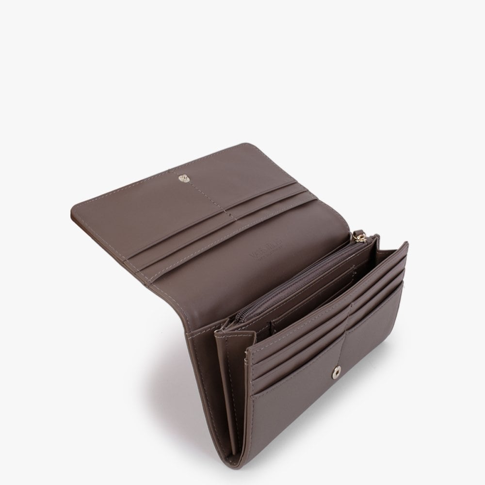 Olive Taupe Trifold Wallet