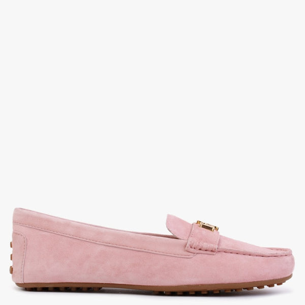 Barnsbury Rose Tan Suede Loafers