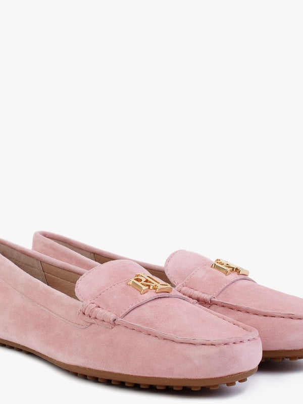 Barnsbury Rose Tan Suede Loafers