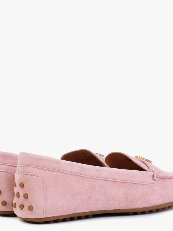 Barnsbury Rose Tan Suede Loafers