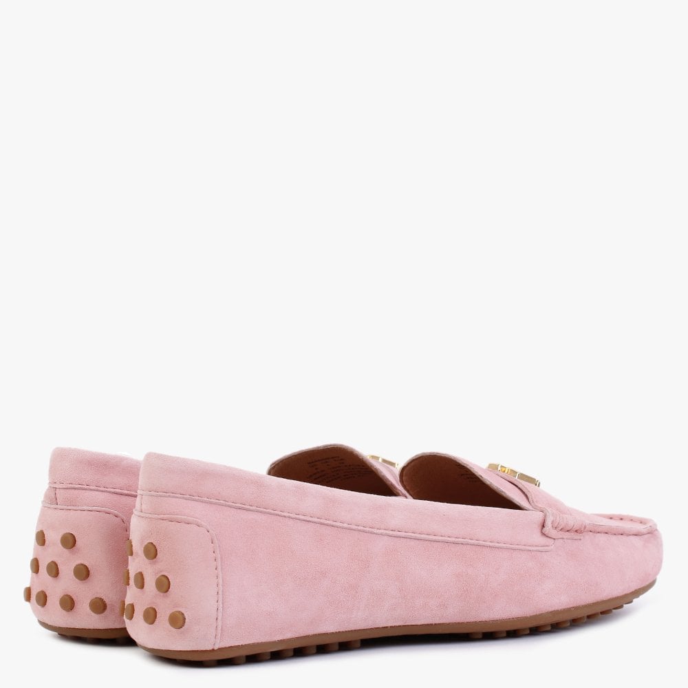 Barnsbury Rose Tan Suede Loafers