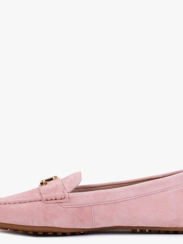 Barnsbury Rose Tan Suede Loafers