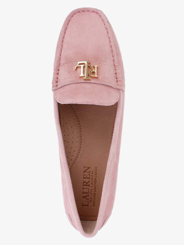 Barnsbury Rose Tan Suede Loafers
