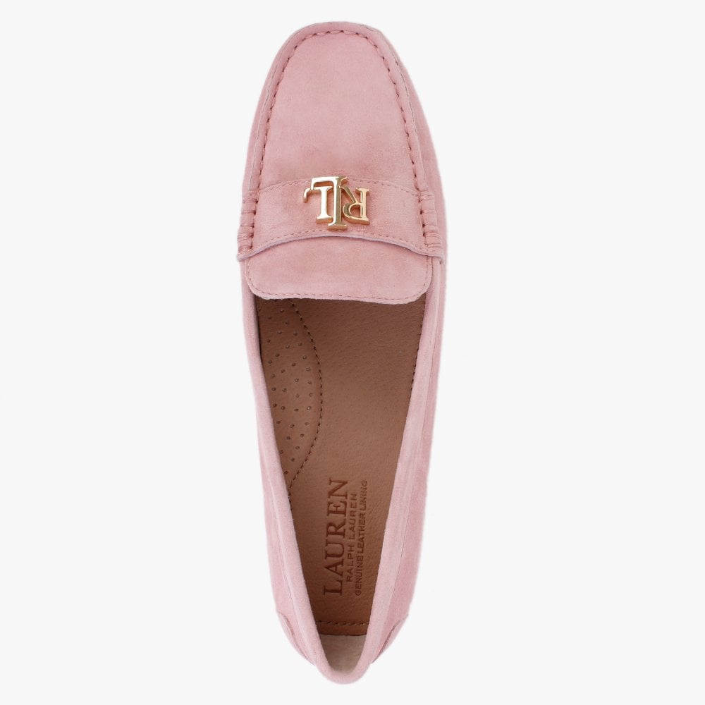 Barnsbury Rose Tan Suede Loafers