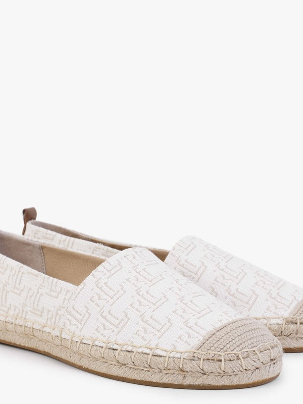 Cameryn II Vanilla Tan Logo Espadrilles