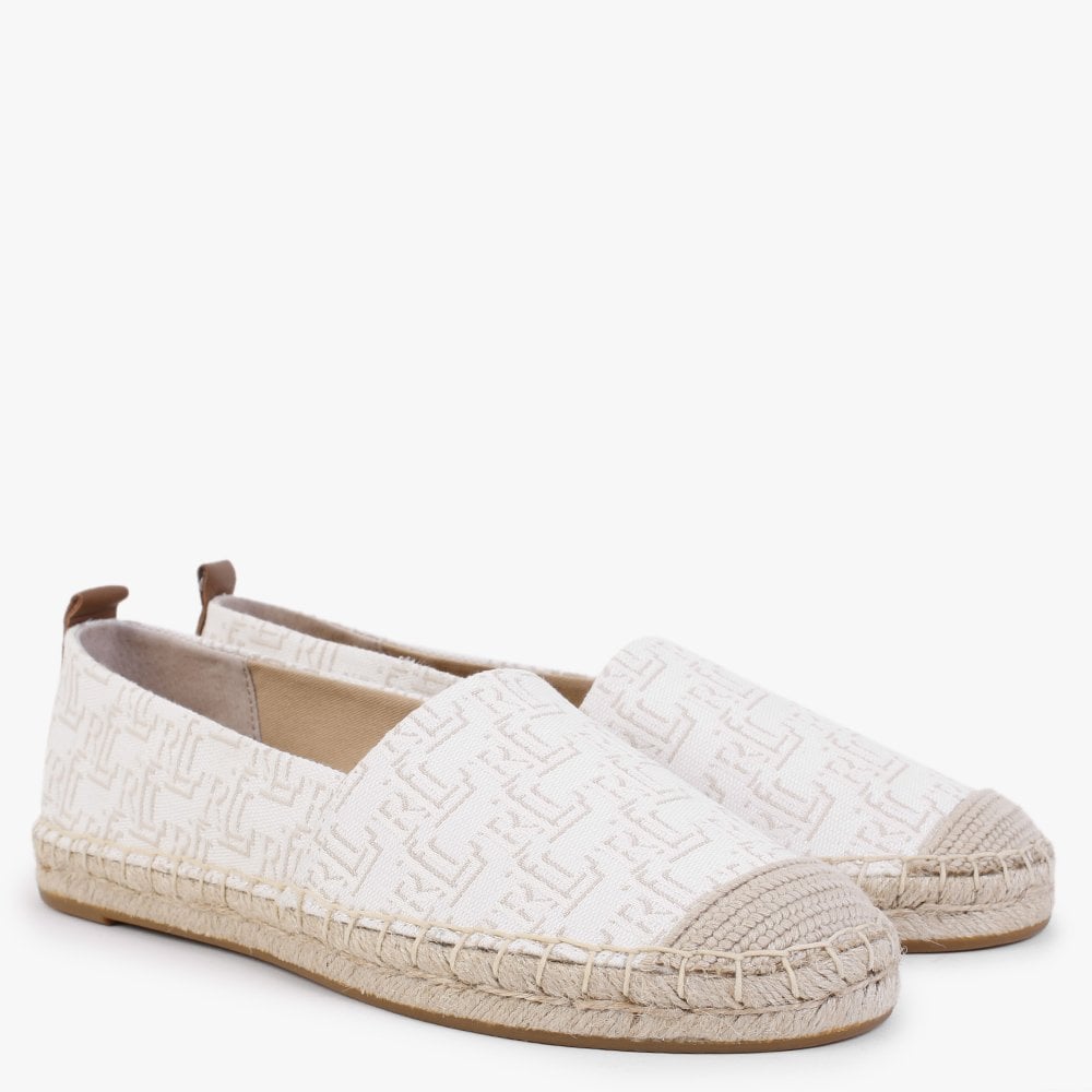 Cameryn II Vanilla Tan Logo Espadrilles