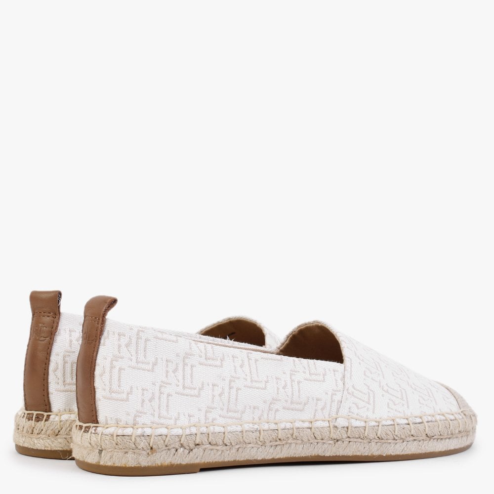 Cameryn II Vanilla Tan Logo Espadrilles