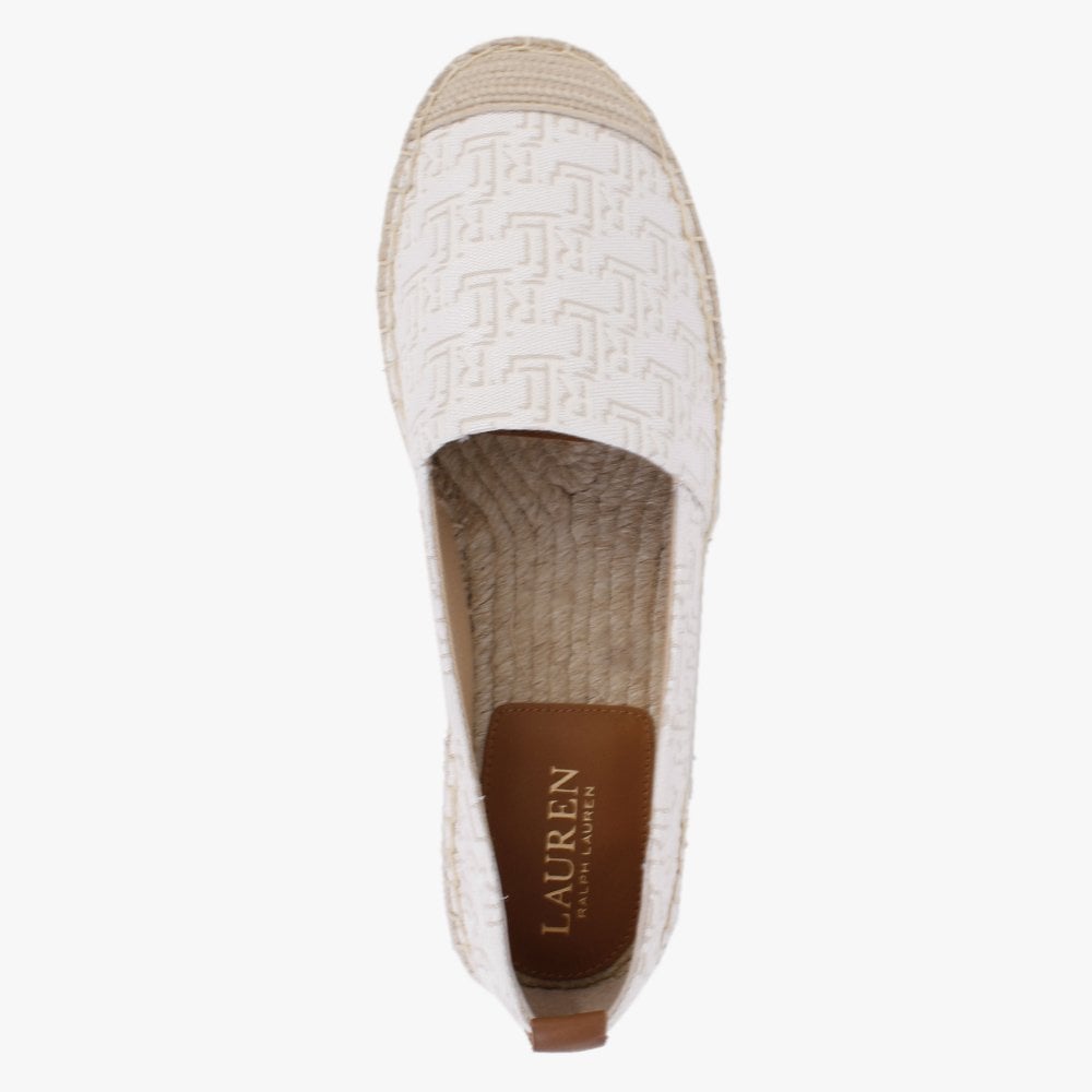 Cameryn II Vanilla Tan Logo Espadrilles