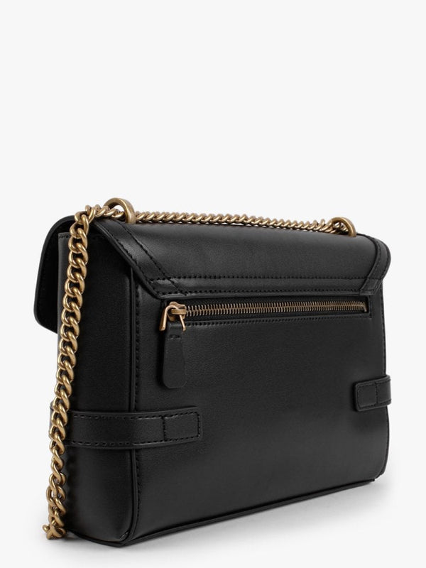 Zadie Convertible Black Cross-Body Bag