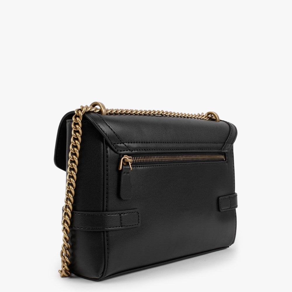 Zadie Convertible Black Cross-Body Bag