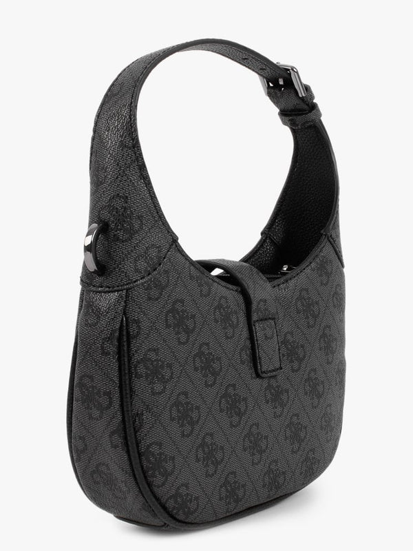 Mini Maimie Coal Logo Hobo Bag