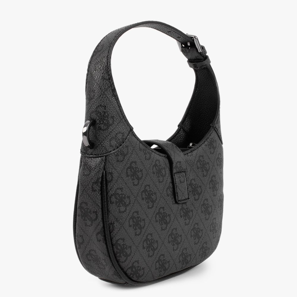 Mini Maimie Coal Logo Hobo Bag