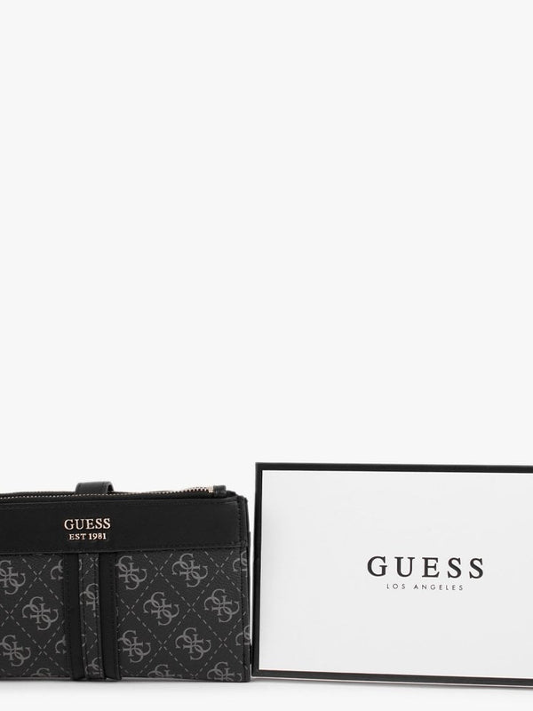 Kasinta Coal Multi Double Zip Organiser Wallet