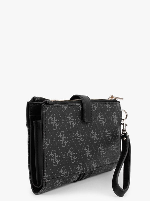 Kasinta Coal Multi Double Zip Organiser Wallet