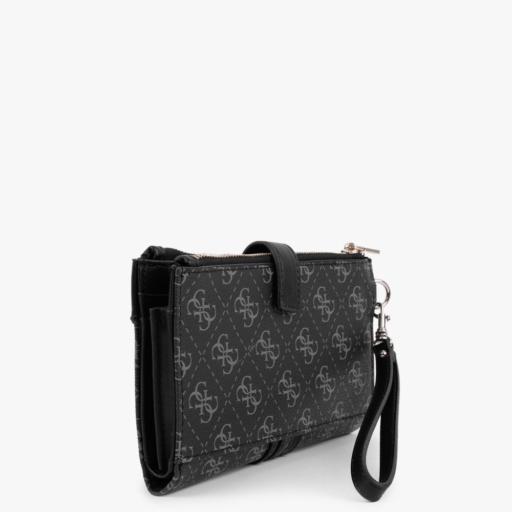 Kasinta Coal Multi Double Zip Organiser Wallet