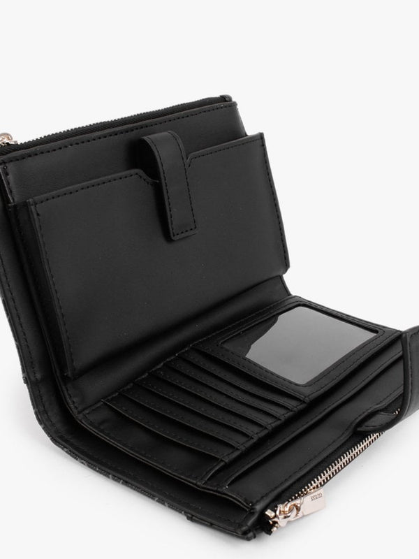Kasinta Coal Multi Double Zip Organiser Wallet