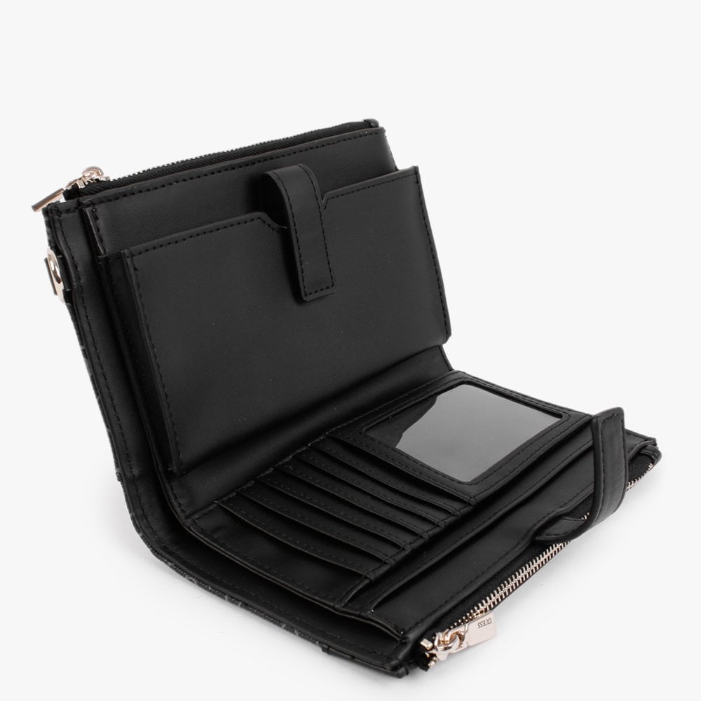 Kasinta Coal Multi Double Zip Organiser Wallet